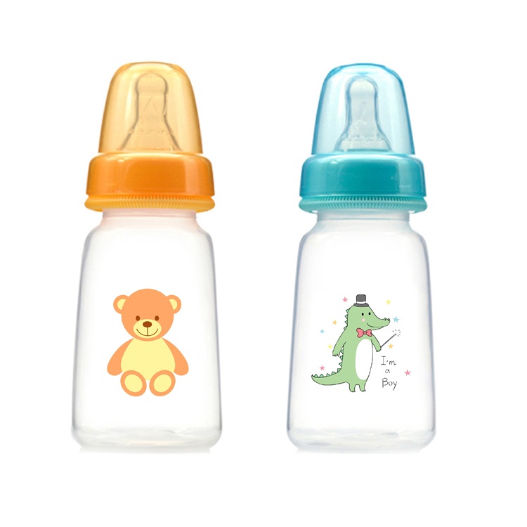  Пластиковые бутылочки кормления новорожденного