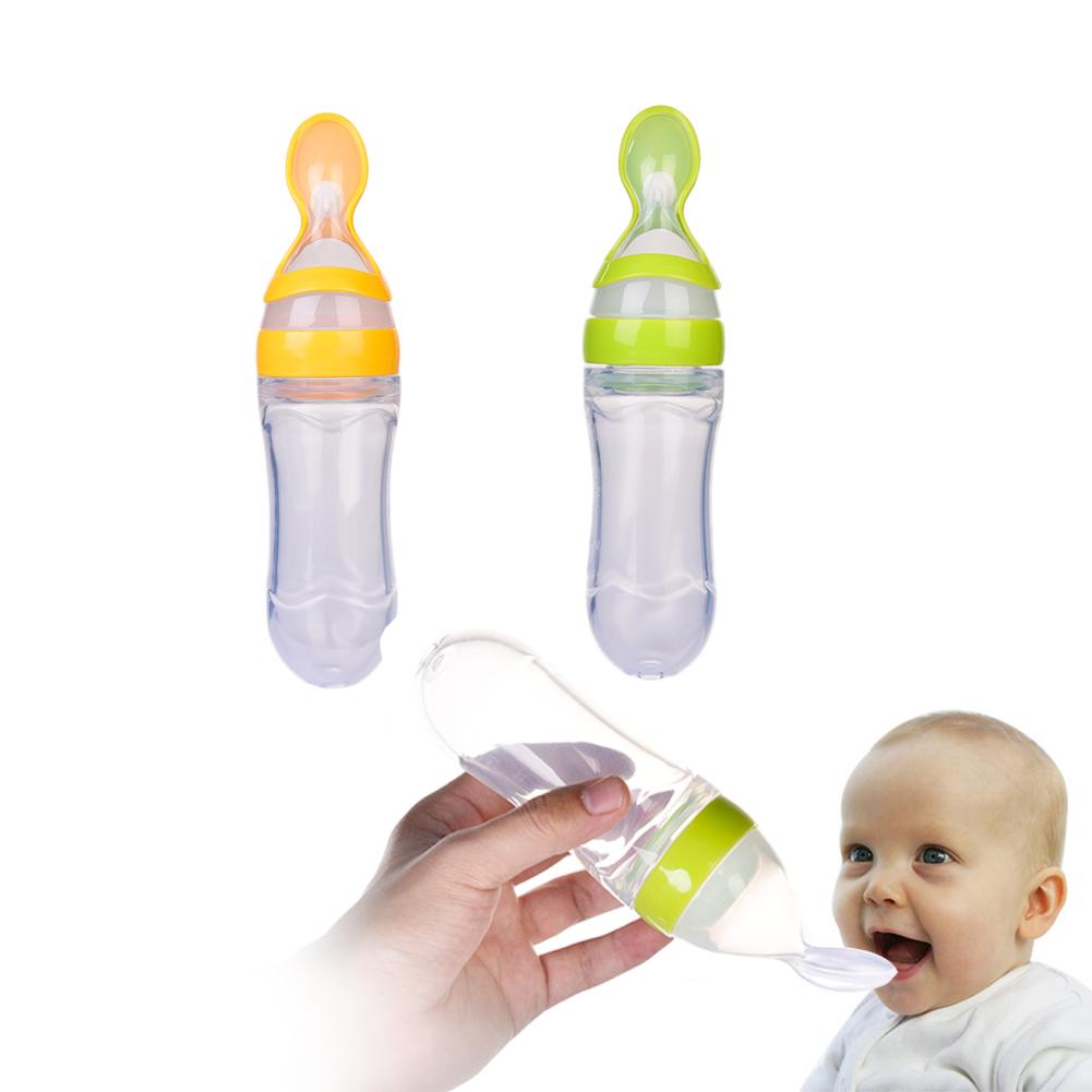  Силиконовые бутылочки кормления новорожденного