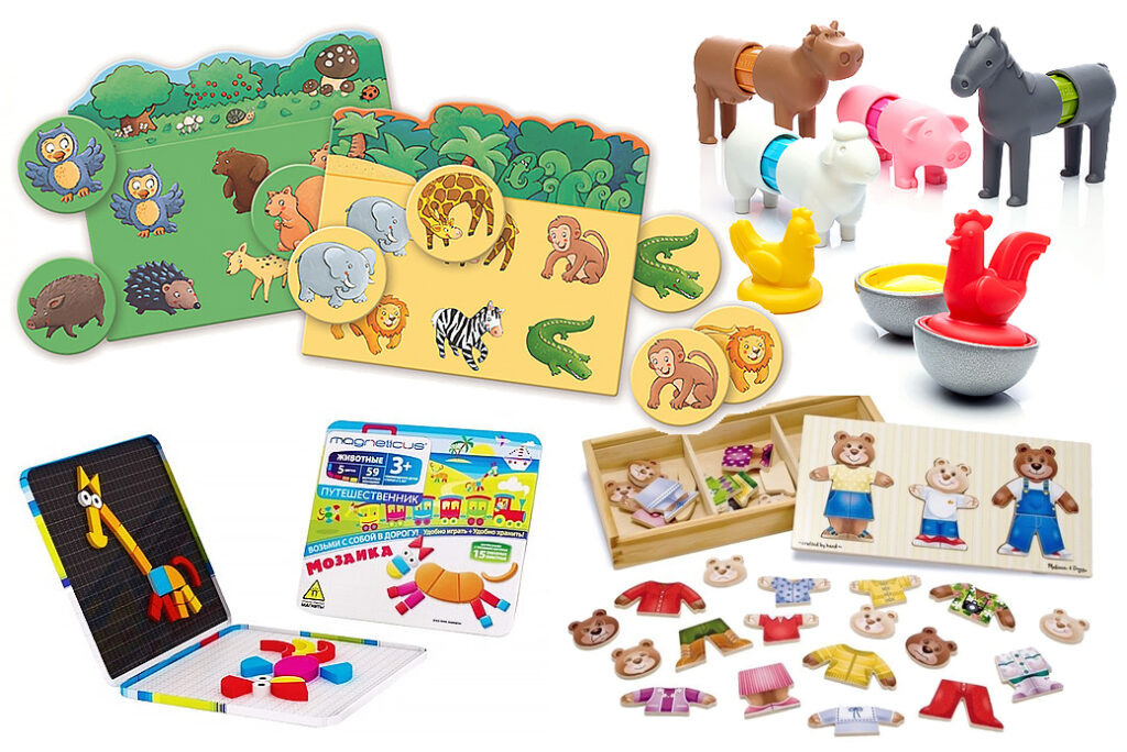 Пальчиковые игры для детей 1-2 лет с использованием дополнительных материалов